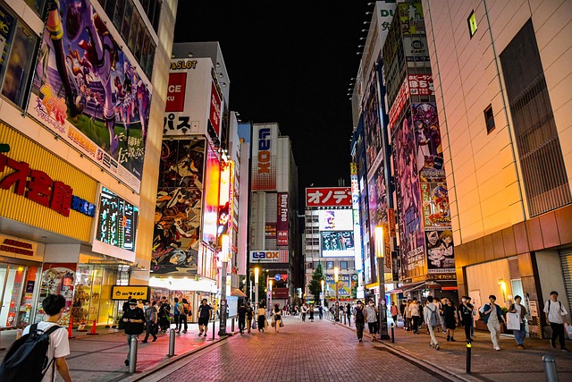 akihabara, city, night, gamers, lights, stores, tokyo, japan, signs, tourism, cityscape, crowd, people, pedestrian, akihabara, akihabara, akihabara, akihabara, akihabara, tokyo